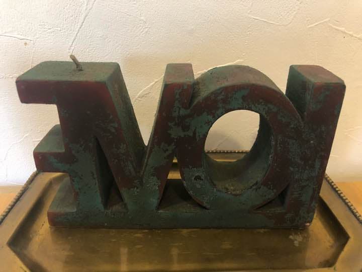 DEICA LOVEキャンドル＆トレイ