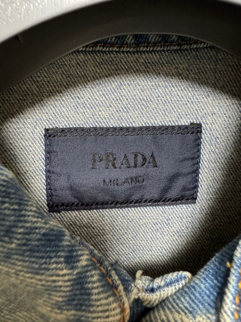 現行品 PRADA Gジャン M メンズ 国内正規品 GEB227