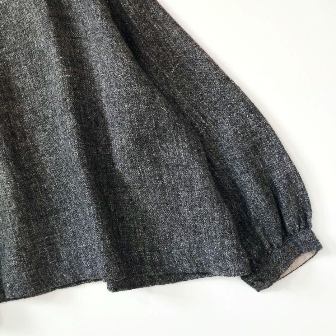 nestrobe✨シェットランドウールリネン プルオーバー シャツ