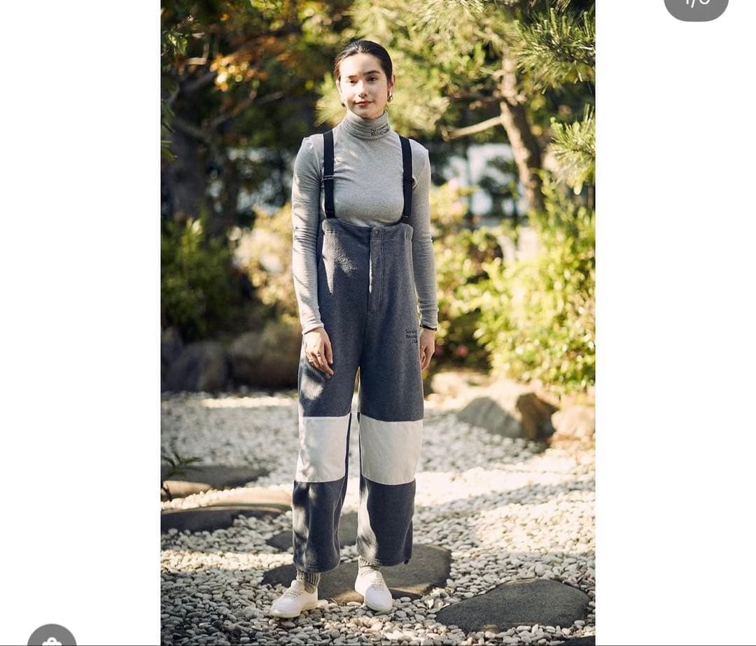 sea フリースオーバーオール