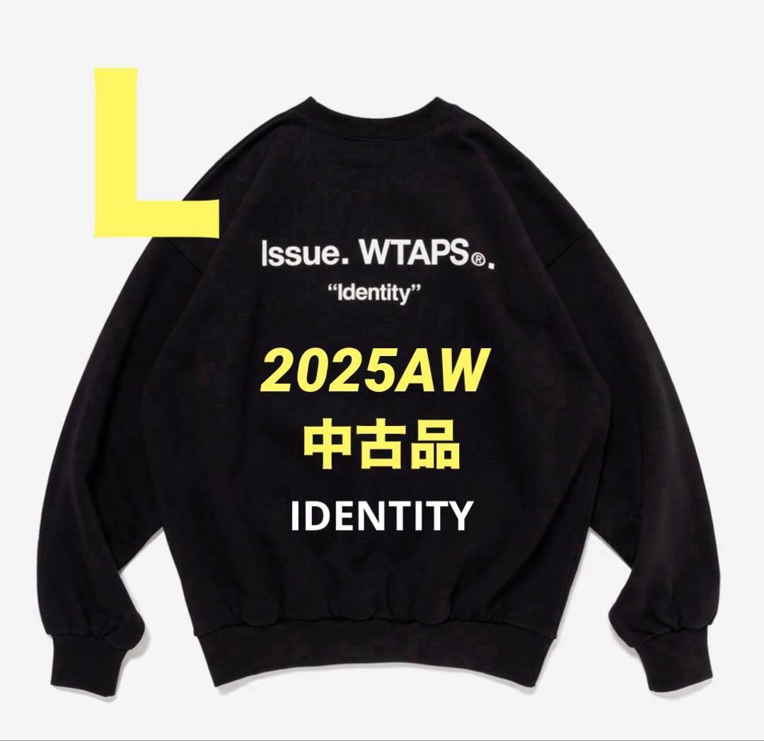 WTAPS IDENTITY SWEATER COTTON ブラック Ｌ