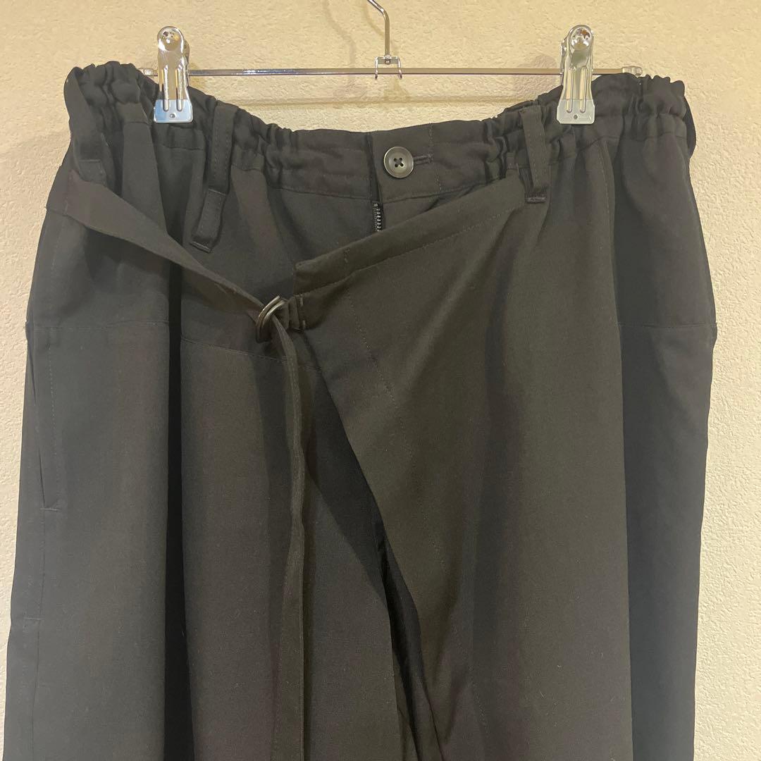 ヨウジヤマモトプールオム　ラップパンツ