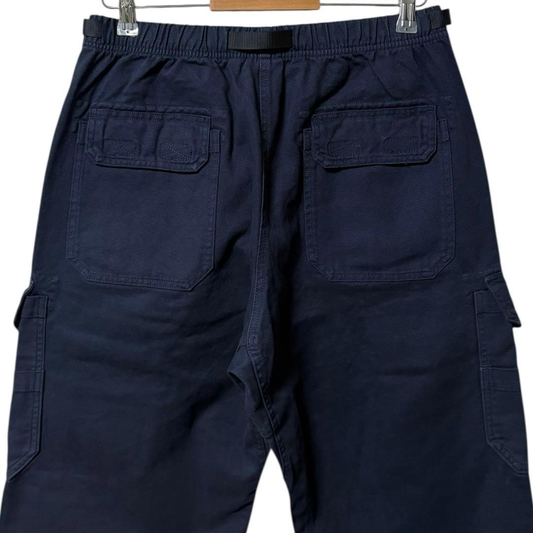新品 GRAMICCI SUMMITカーゴパンツ アウトドア 紺 L