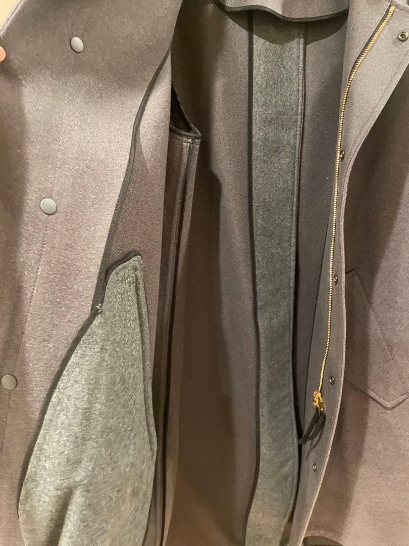 美品 THE RERACS ウールロングモッズコート　アローズ別注