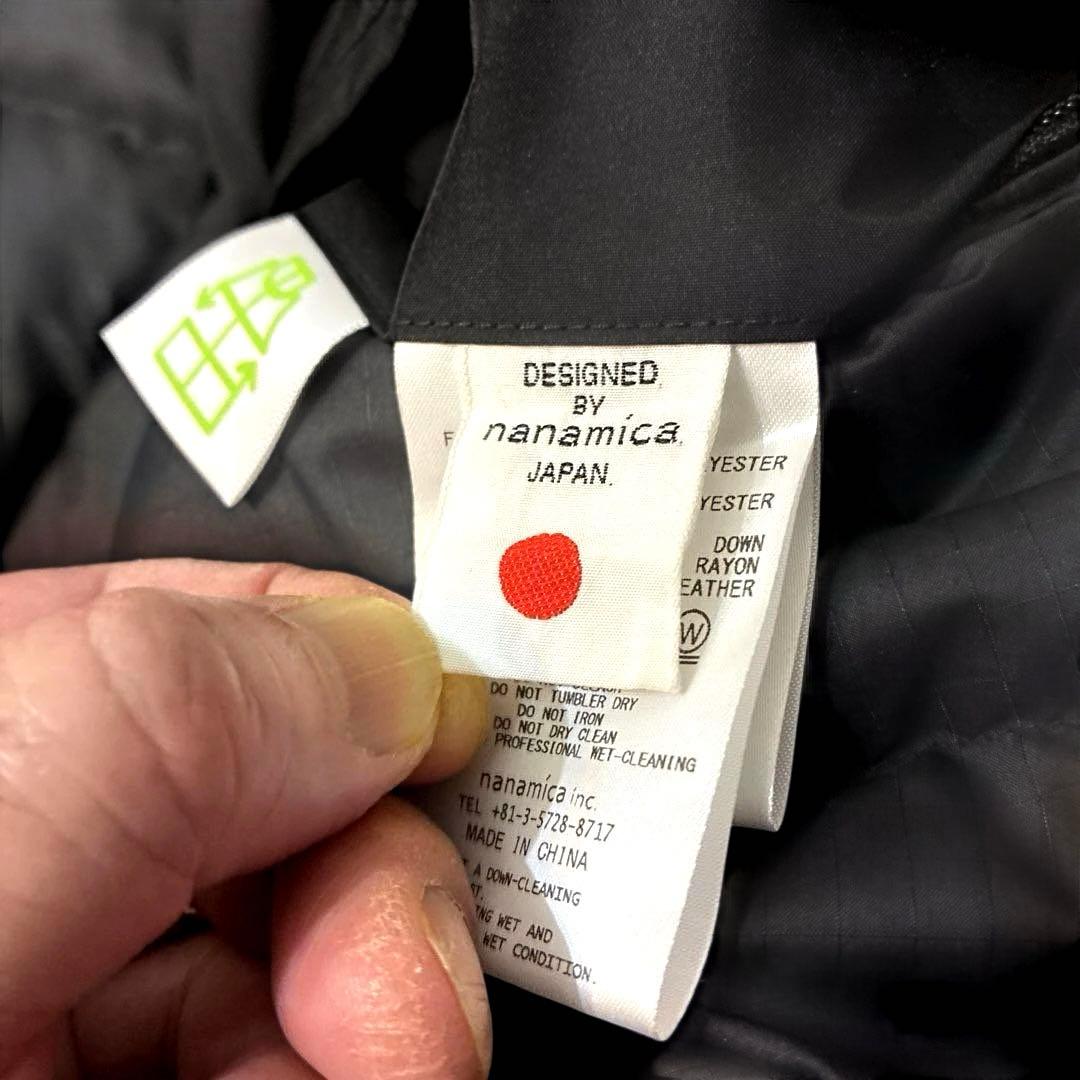 ナナミカ nanamica 美品ダウンＰコート