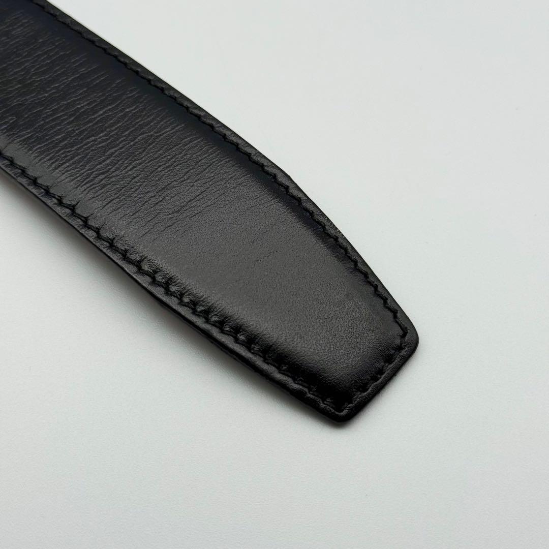 ✨美品✨GUCCI ベルト Gバックル シルバー金具 純正ベルト レザー