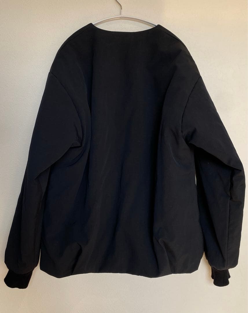 STILLBYHAND スティルバイハンド　ノーカラー中綿ジャケット