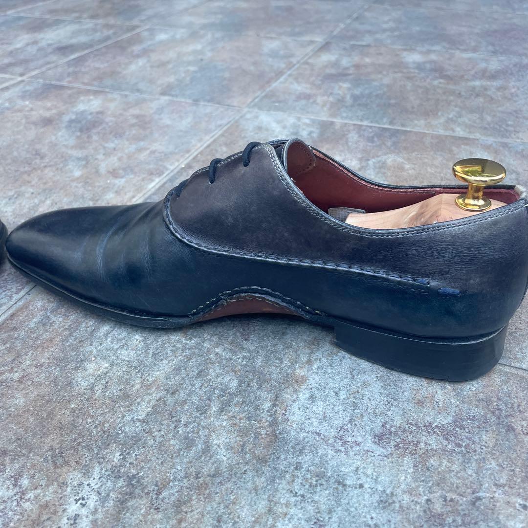 MAGNANNI メンズ革靴　ブラック39 約25〜25.5センチ