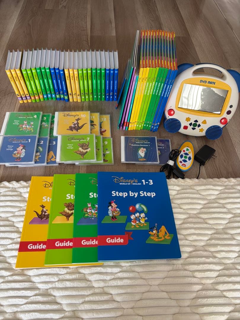 【DWE】ディズニー英語教材セット