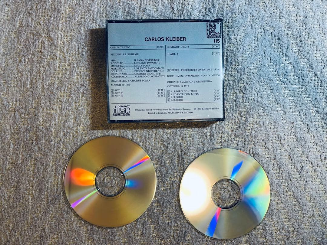 カルロス・クライバー指揮 ４点セット
