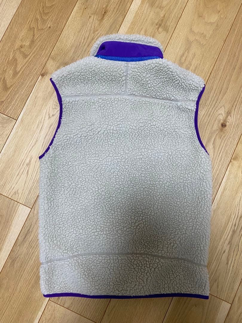 美品　パタゴニア patagonia レトロX ベストペリカン パープル