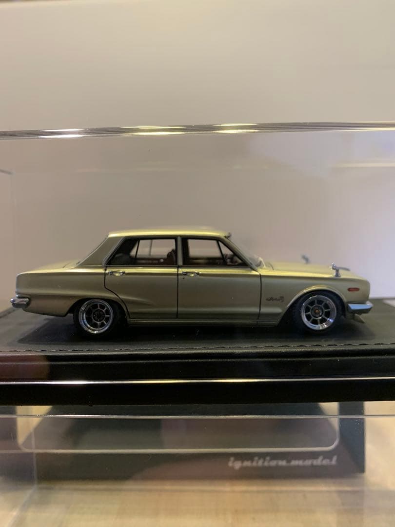 きよぽん。IG 1/43 スカイライン GT-X GC10 ゴールド