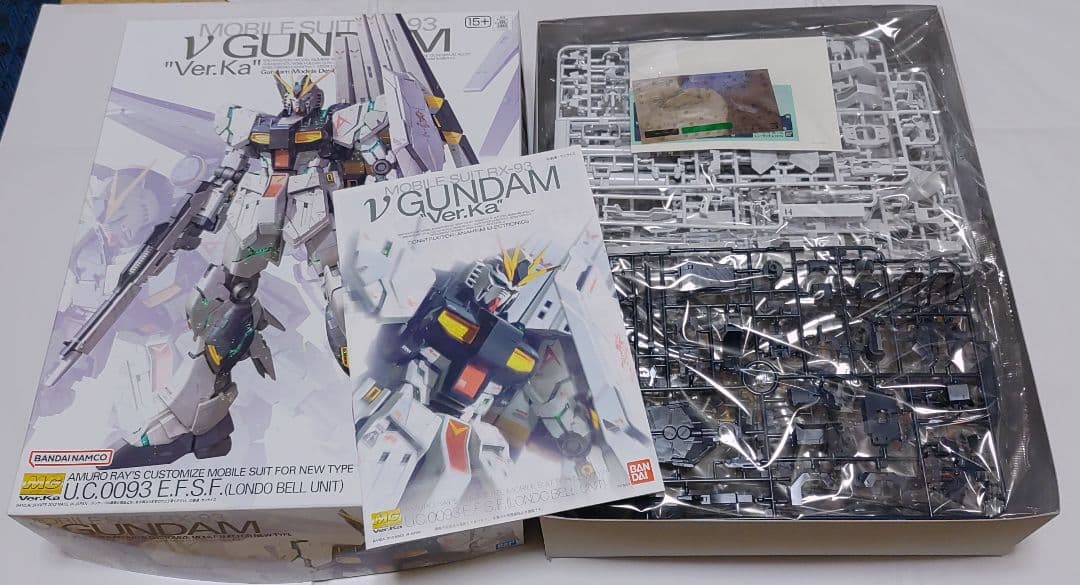 MG RX-93 Vガンダム Ver.Ka 未開封品