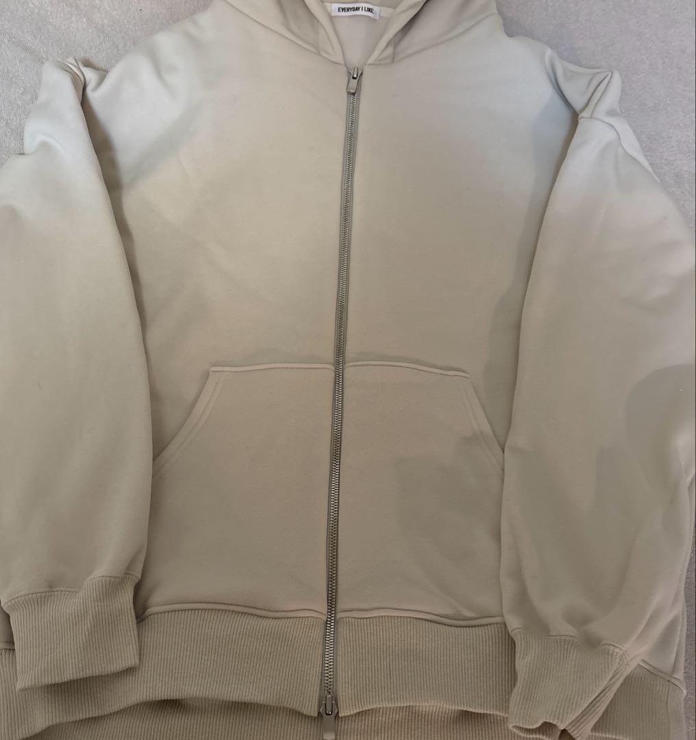 AP STUDIO New Warm Zip Hoodie ホワイト