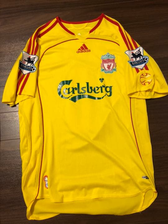 06／07リバプール　アウェイ　ユニフォーム　ジェラード　Sサイズ