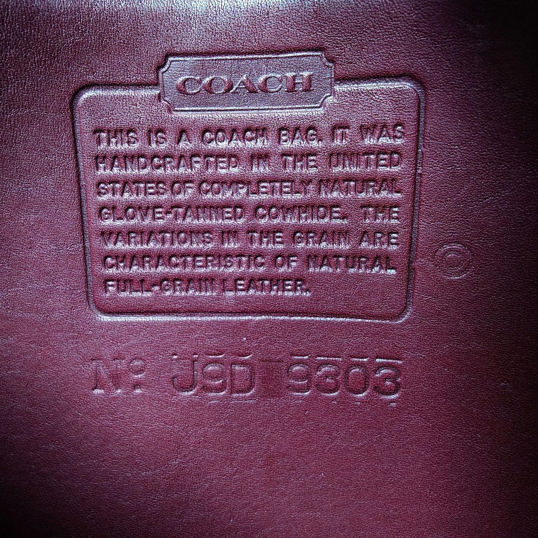 未使用に近い オールドコーチ ハンドバッグ トートバッグ　 型番9303