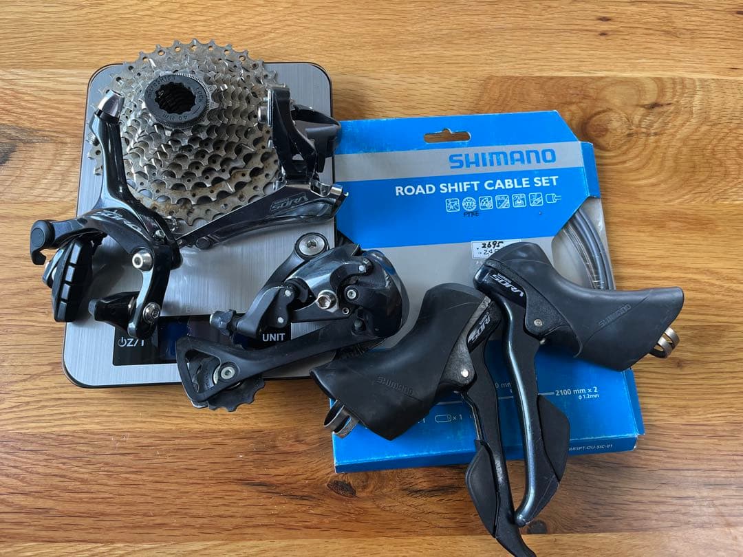 SHIMANO SORA R3000 2X9ロードコンポセット