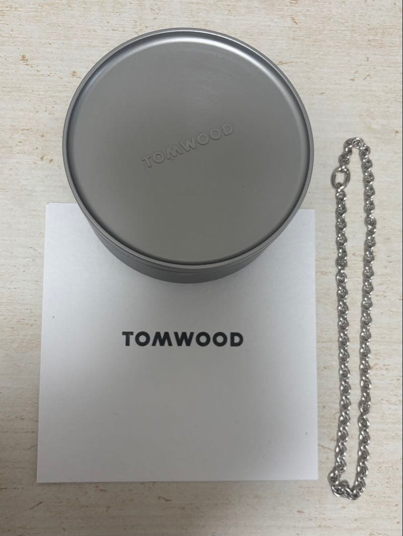 【未使用】TOMWOOD Ada Chain シルバーネックレス