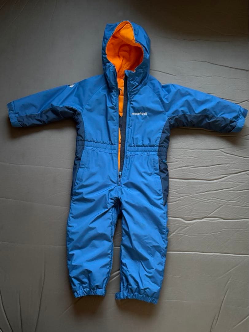 【モンベル】ジャンプスーツ　スキーウェア　100cm