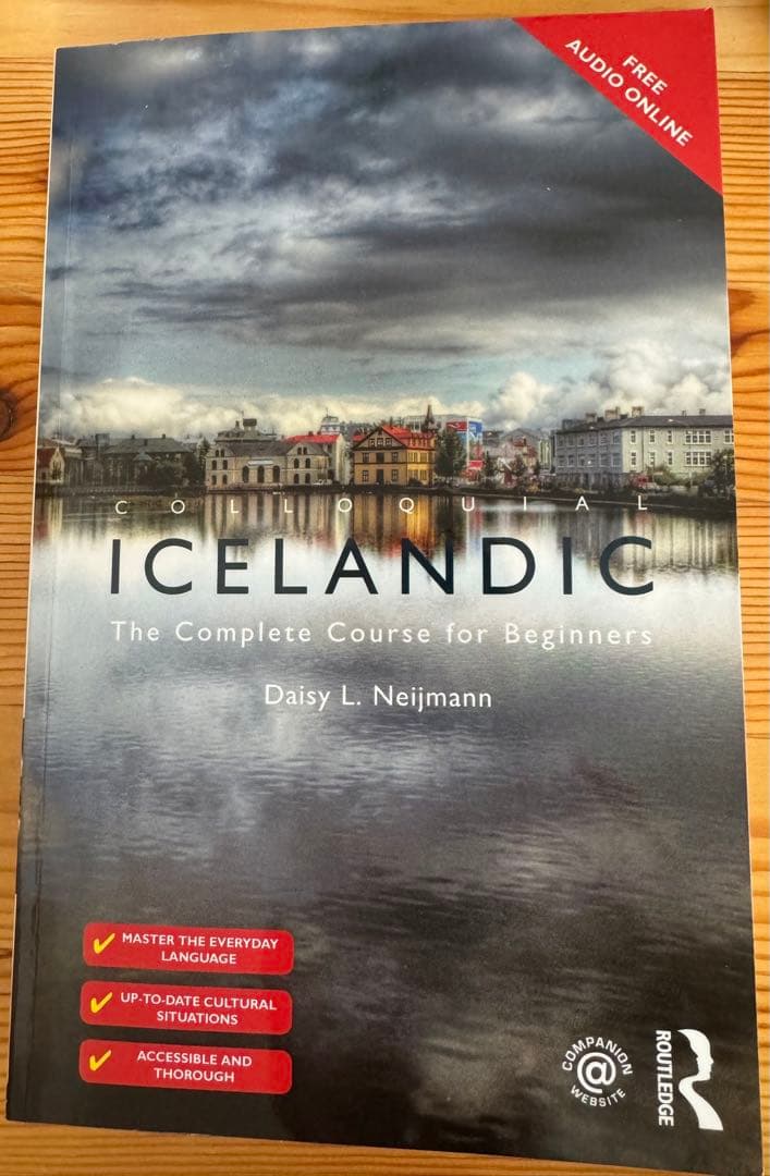 アイスランド語 勉強本 ★英語版 洋書 icelandic テキスト