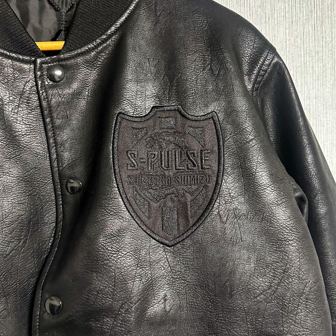 清水エスパルス フェイクレザージャケット XLサイズ