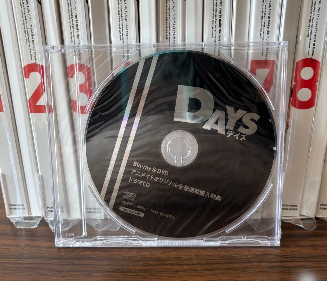 【限定値下げ】アニメ DAYS 初回限定版 Blu-ray 全巻セット 特典付き