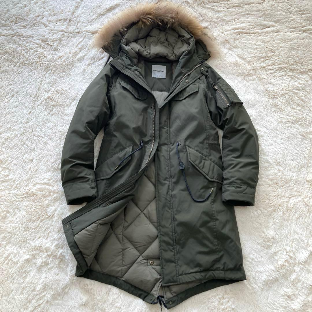 【美品】BUFFALO BOBS バッファローボブズ モッズコート ダウン M