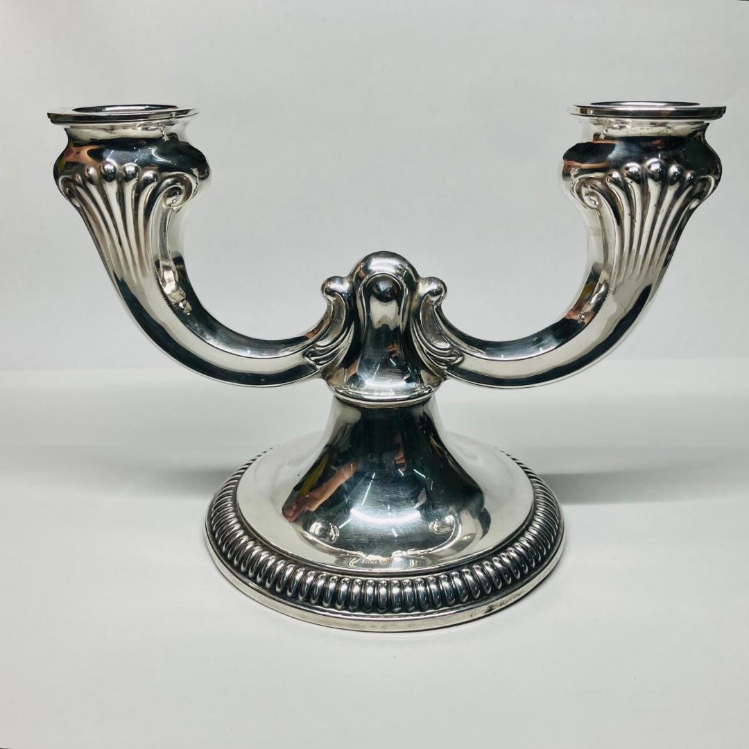 【Gottlieb Kurz】銀製燭台セット
