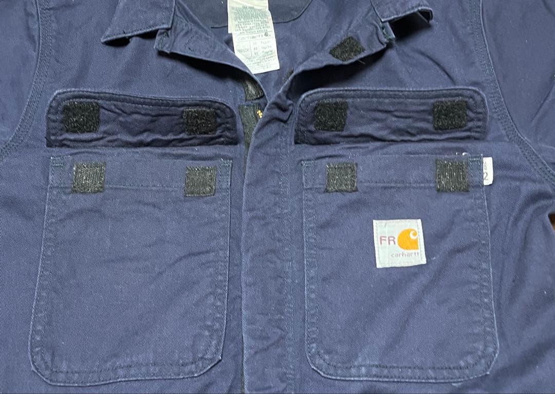 2012年 メキシコ製 Carhartt FR オールインワン つなぎ M〜L