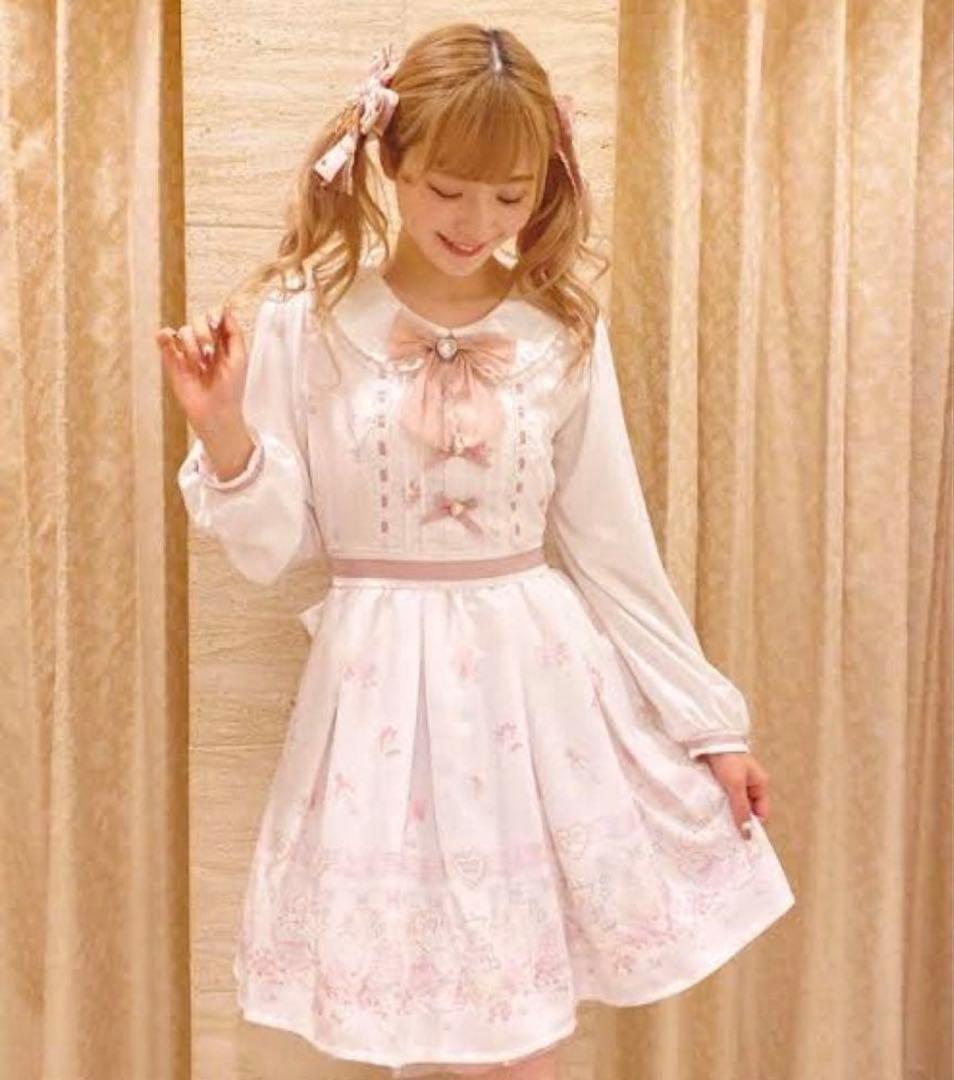 LIZLISA　cup cake bunny柄ワンピース