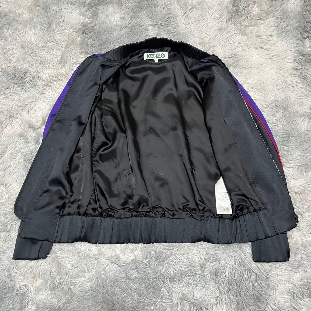 【未使用に近い】KENZO トラックジャケット BLACK〈定価95,700円〉