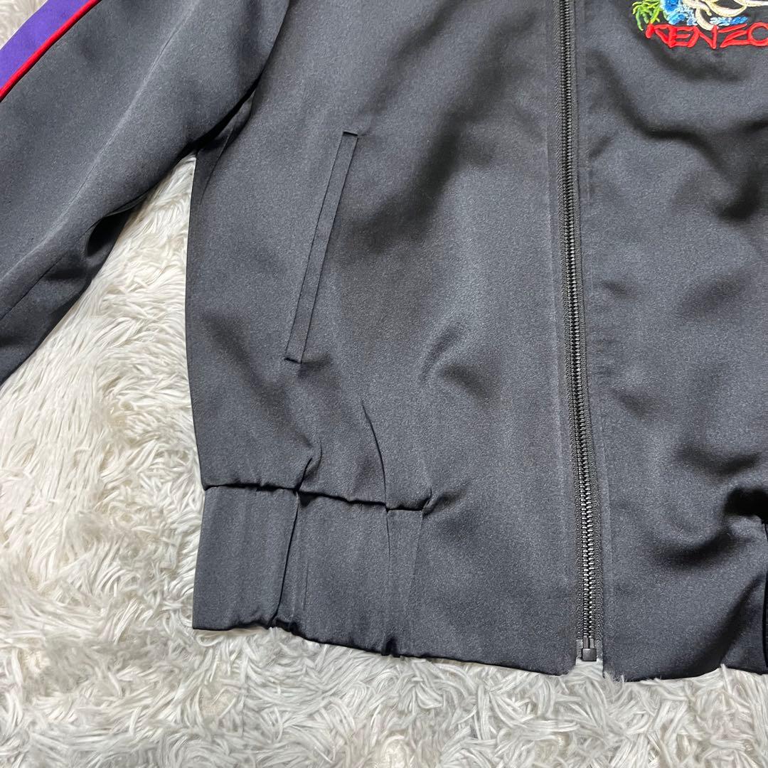 【未使用に近い】KENZO トラックジャケット BLACK〈定価95,700円〉