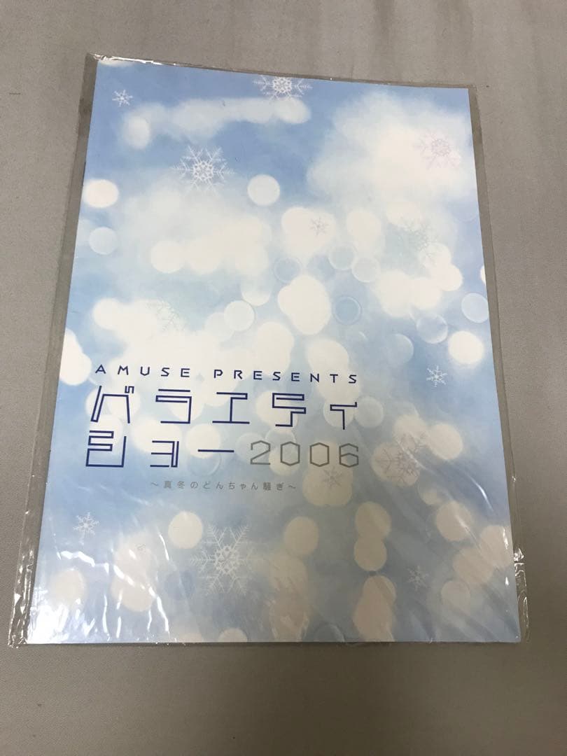 バラエティショー 2006 真冬のどんちゃん騒ぎ パンフレット 三浦春馬