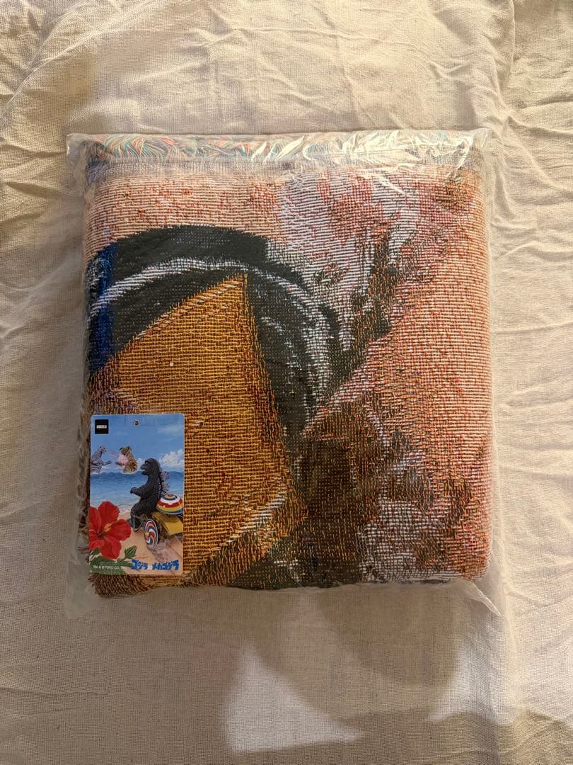 M1号 74ゴジラ三輪車 ラグ ブランケットソフビ ブルマァク