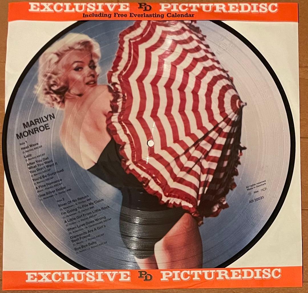レアピクチャーレコード　マリリン・モンロー　 MARILYN MONROE