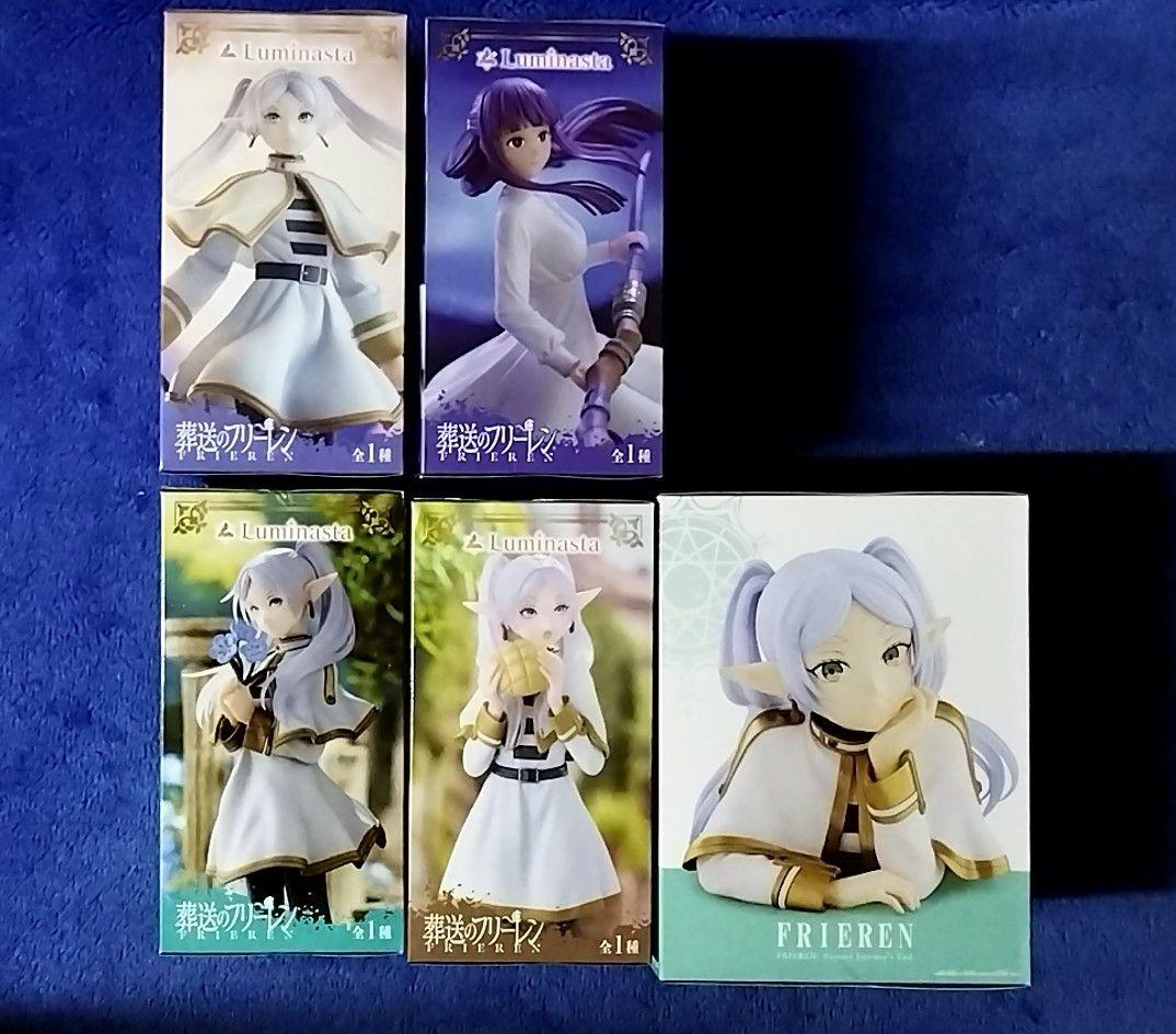 フリーレン・フェルン フィギュア5体セット Luminasta・ ほおづえ胸像