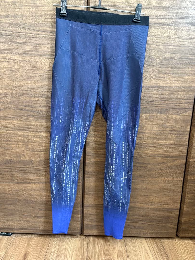 【美品】CW-X ワコール スポーツタイツ HZY279 ウィメンズ ブルー