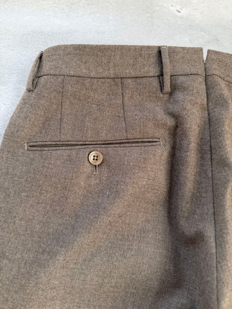 a*i様 インコテックス　35型ウールフランネル　スリムフィットグレージュ　46