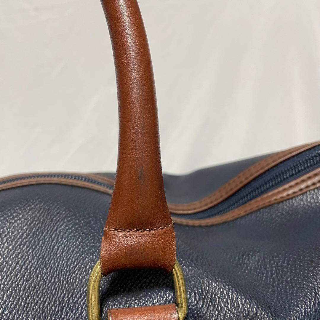 Burberry バーバリー ボストンバッグ ネイビー