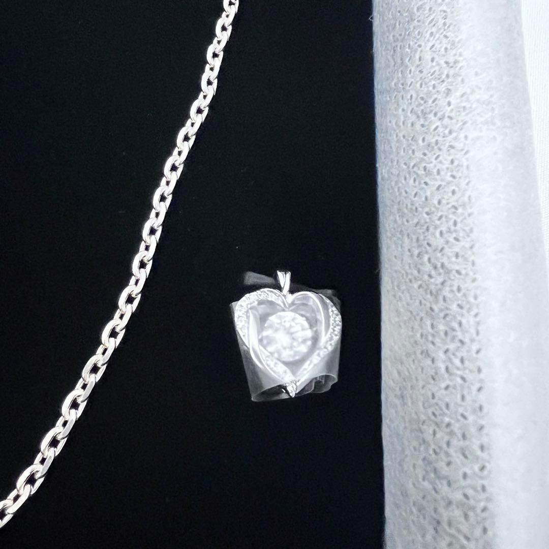 Leda レダ ダンシングストーン 輝くハート ネックレス Silver925