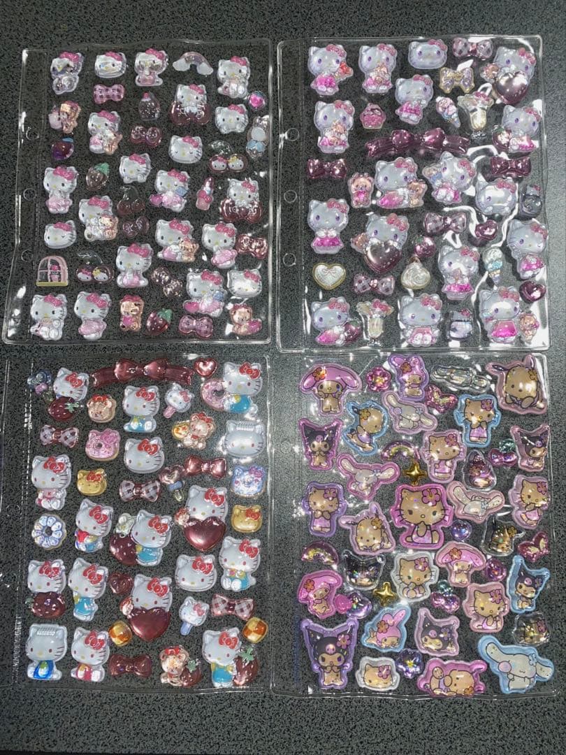 ボンボンドロップシール 正規品 サンリオ シール帳 完成品　16種セット