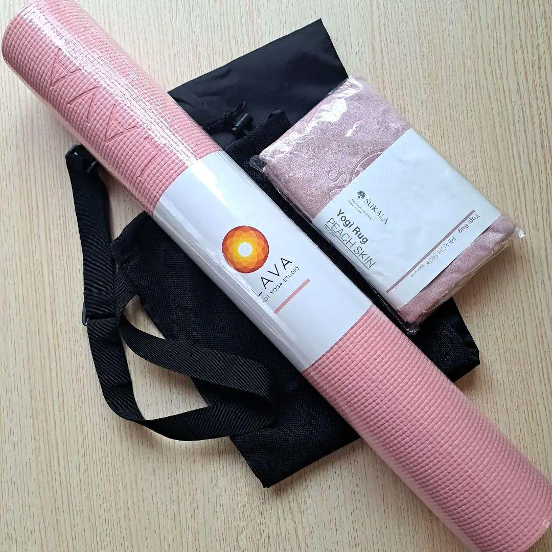 LAVAヨガマットピーチ SUKALAスカーラヨギラグピーチスキン マットケース