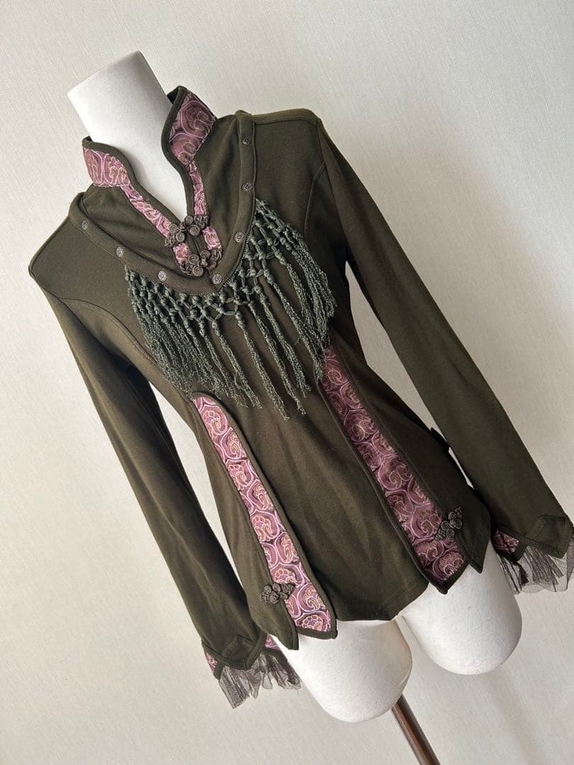 OZZ ONESTE オッズ オネストチャイナカットソー