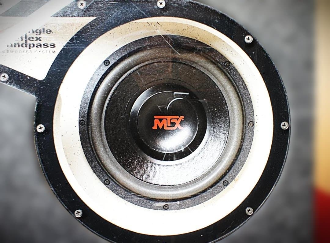 お値下げ【美品】MTX ROAD THUNDER30㎝級 極低音ウーハー＆BOX