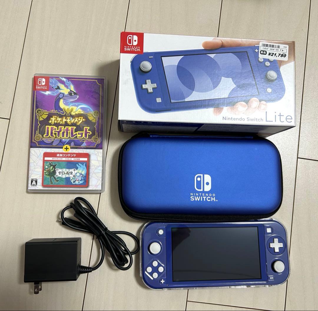 Nintendo Switch Lite ポケットモンスターバイオレット付き