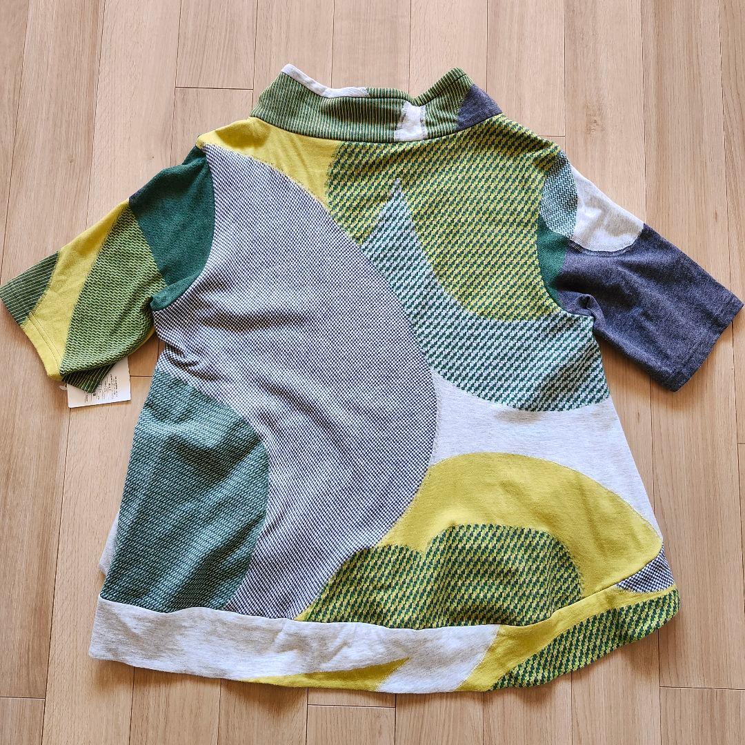 【新品未使用 】慈雨 カットソー チュニック 七分袖 ゆったりサイズ