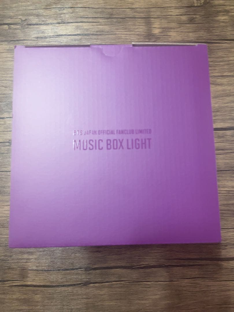 BTS 10周年記念 日本限定 MUSIC BOX LIGHT 新品未開封
