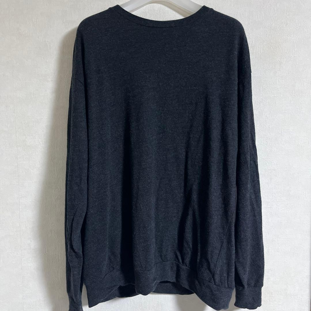 COMOLI (コモリ) ウール天竺 長袖クルー