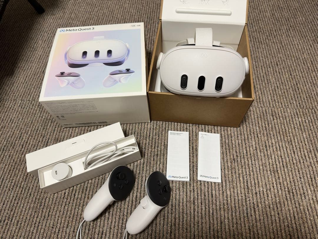 メタクエスト3 128GB おすすめセット　 Quest 3 VR