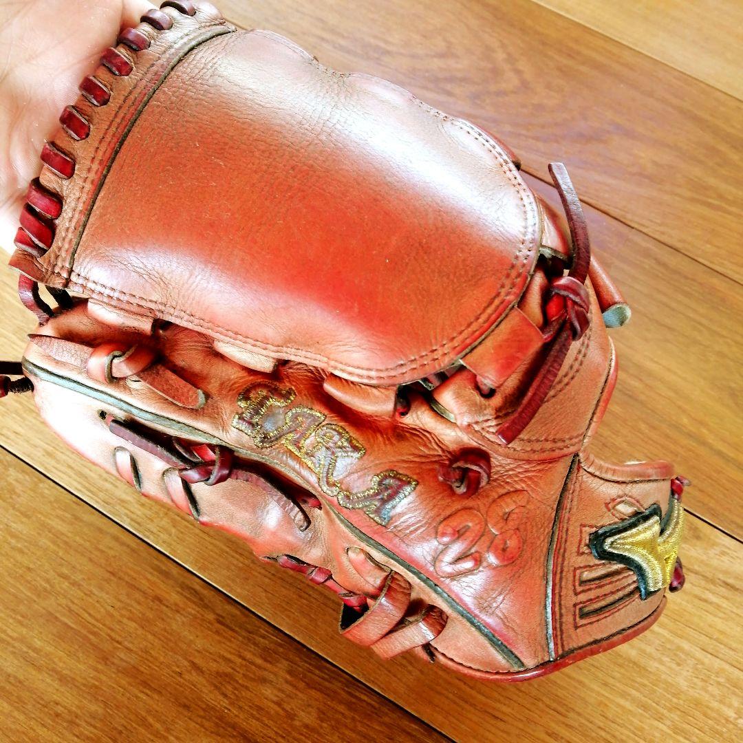 2015年 巨人 高木京介 実使用 グローブ 投手用 ミズノプロ 硬式 支給